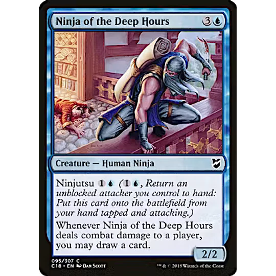 Ninja of the Deep Hours - Commander 2018 (español)