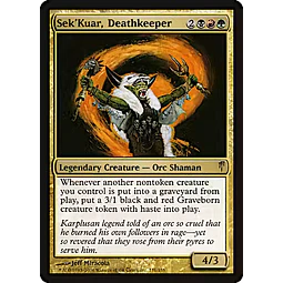 Sek'Kuar, Deathkeeper - Coldsnap (español)