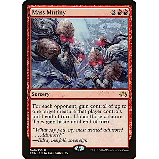 Mass Mutiny - Planechase Anthology (inglés)