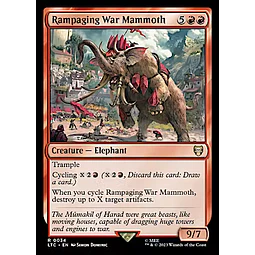 Rampaging War Mammoth - The Lord of the Rings: Tales of Middle-earth Commander Decks (español)