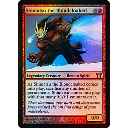 Shimatsu the Bloodcloaked - Champions of Kamigawa Foil (español)