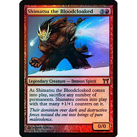 Shimatsu the Bloodcloaked - Champions of Kamigawa Foil (español)