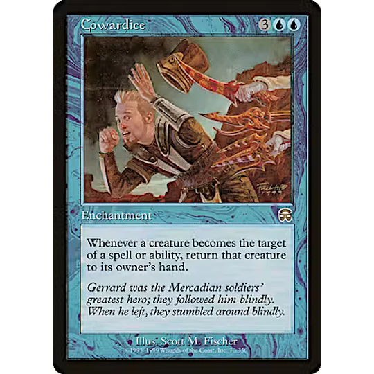 Cowardice - Mercadian Masques (español)