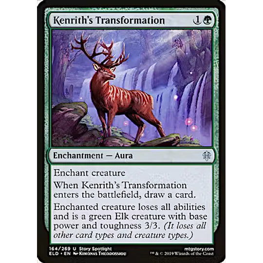 Kenrith's Transformation - Throne of Eldraine (español)