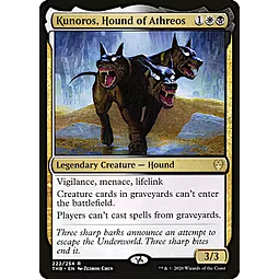 Kunoros, Hound of Athreos - Theros Beyond Death (inglés)