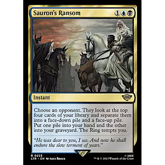 Sauron's Ransom - The Lord of the Rings: Tales of Middle-earth (inglés)