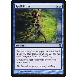 Spell Burst - Time Spiral (español)