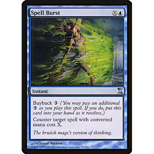 Spell Burst - Time Spiral (español)