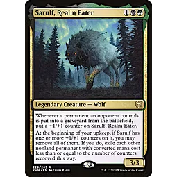 Sarulf, Realm Eater - Kaldheim (inglés)