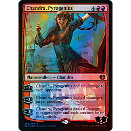 Chandra, Pyrogenius (Foil - Planeswalker Deck) - Kaladesh (español)