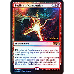 Leyline of Combustion (Prerelease Foil) - Promotional (español)
