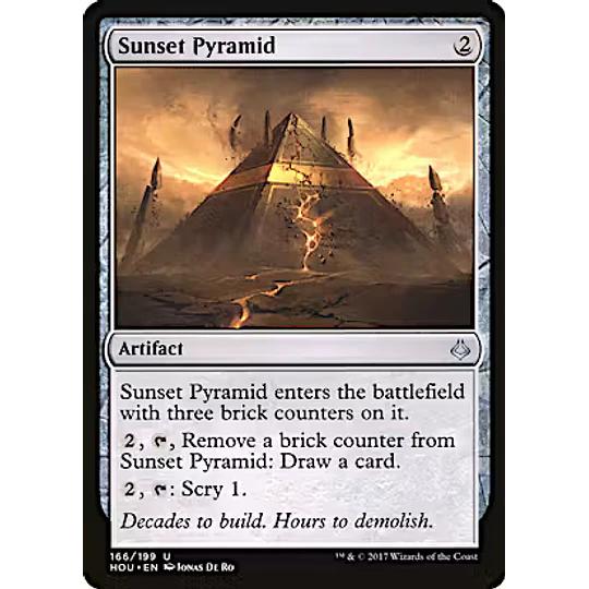 Sunset Pyramid - PLAYSET (x4)