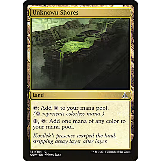 Unknown Shores - PLAYSET (x4)