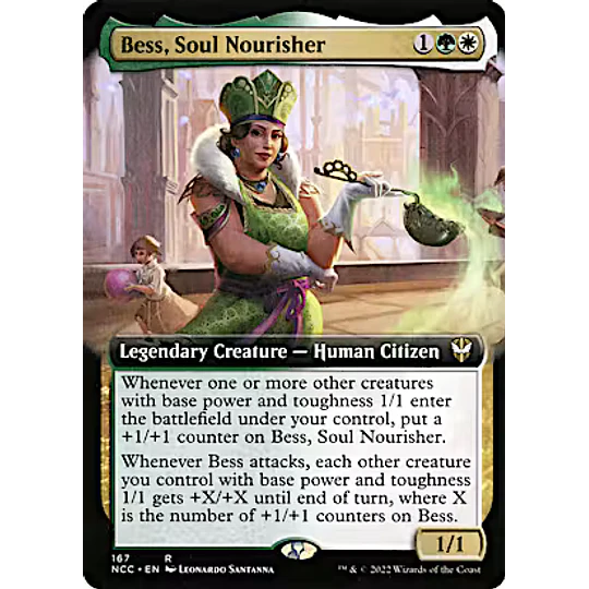 Bess, Soul Nourisher (Extended Art) - Streets of New Capenna Commander Decks Variants (inglés)