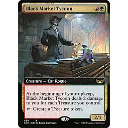 Black Market Tycoon (Extended Art) - Streets of New Capenna Variants (inglés)