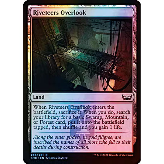 Riveteers Overlook - Streets of New Capenna Foil (inglés)