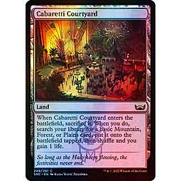 Cabaretti Courtyard - Streets of New Capenna Foil (inglés)
