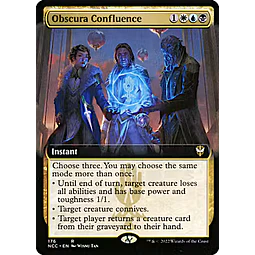 Obscura Confluence (Extended Art) - Streets of New Capenna Commander Decks Variants (inglés)