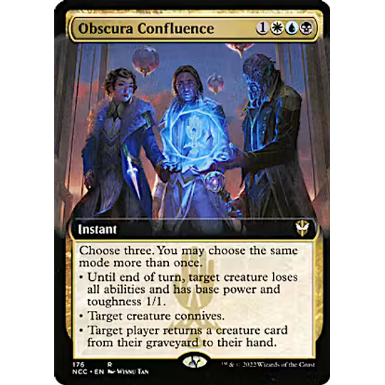 Obscura Confluence (Extended Art) - Streets of New Capenna Commander Decks Variants (inglés)