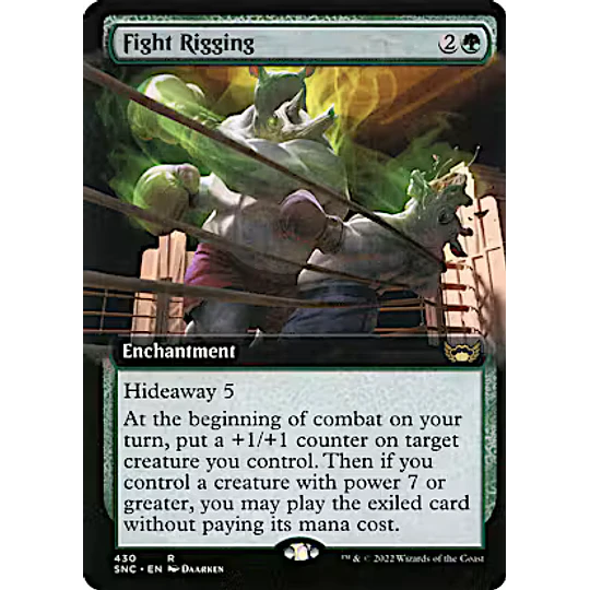 Fight Rigging (Extended Art) - Streets of New Capenna Variants (inglés)