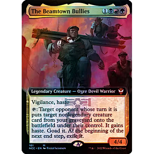 The Beamtown Bullies (Extended Art) - Streets of New Capenna Commander Decks Variants Foil (inglés)