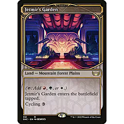 Jetmir's Garden (Showcase) - Streets of New Capenna Variants (inglés)