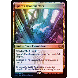Spara's Headquarters - Streets of New Capenna Foil (inglés)