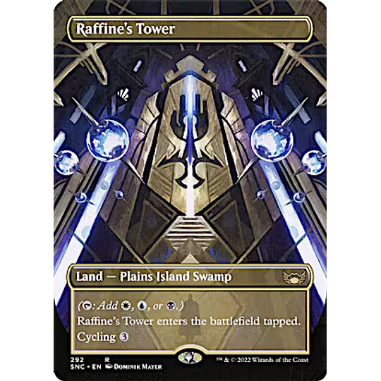 Raffine's Tower (Borderless) - Streets of New Capenna Variants (inglés)