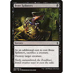 Bone Splinters - PLAYSET (x4)