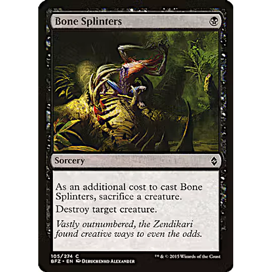 Bone Splinters - PLAYSET (x4)