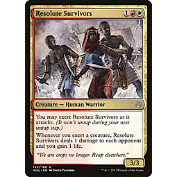 Resolute Survivors - PLAYSET (x4)