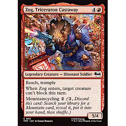 Zog, Triceraton Castaway - PLAYSET (x4)
