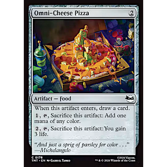Omni-Cheese Pizza - PLAYSET (x4)