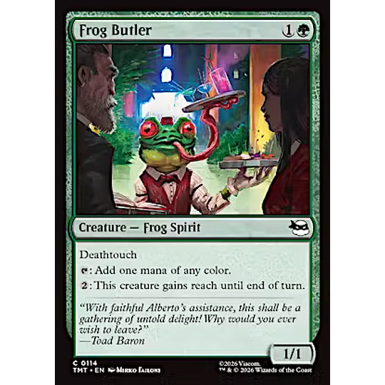 Frog Butler - PLAYSET (x4)