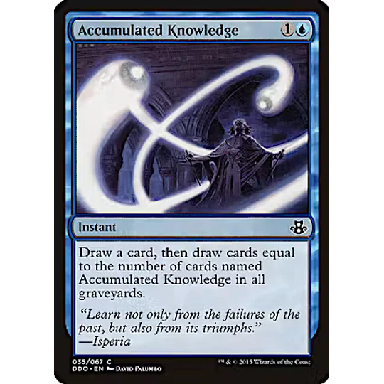 Accumulated Knowledge - PLAYSET (x4)