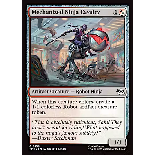 Mechanized Ninja Cavalry - PLAYSET (x4)