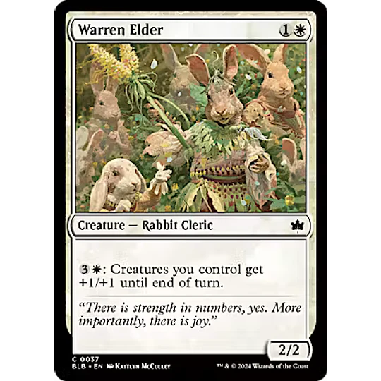 Warren Elder - PLAYSET (x4)