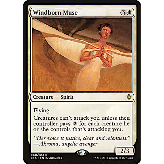 Windborn Muse - Commander 2016 (español)