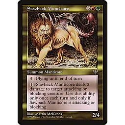 Sawback Manticore - Mirage (español)