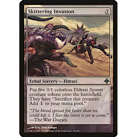 Skittering Invasion - Rise of the Eldrazi (inglés)