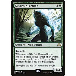 Silverfur Partisan - Shadows Over Innistrad (español)