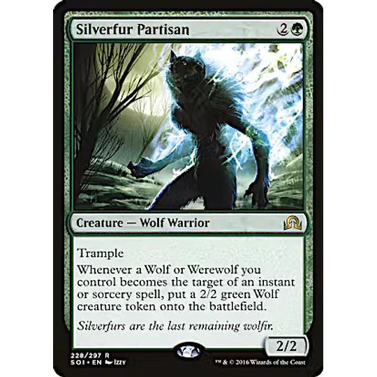 Silverfur Partisan - Shadows Over Innistrad (español)