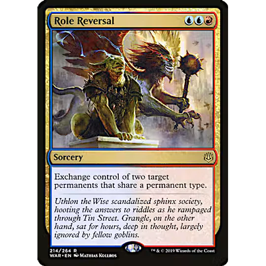 Role Reversal - War of the Spark (inglés)