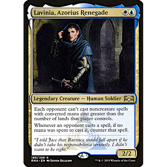 Lavinia, Azorius Renegade - Ravnica Allegiance (español)