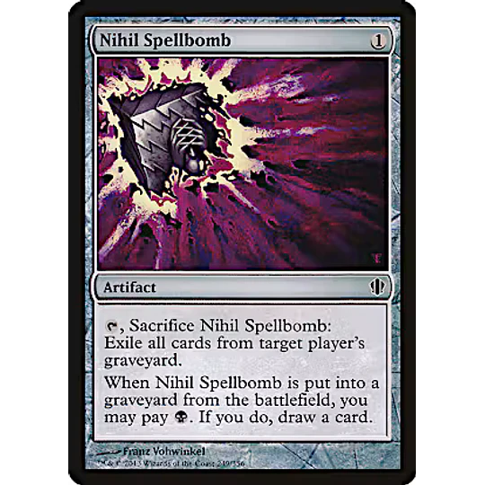 Nihil Spellbomb - Commander 2013 (inglés)