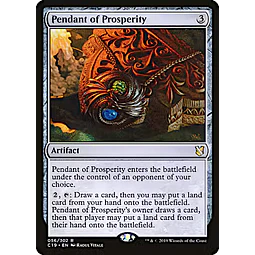 Pendant of Prosperity - Commander 2019