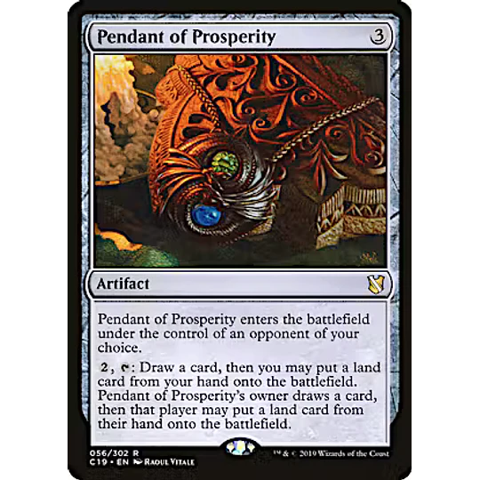 Pendant of Prosperity - Commander 2019