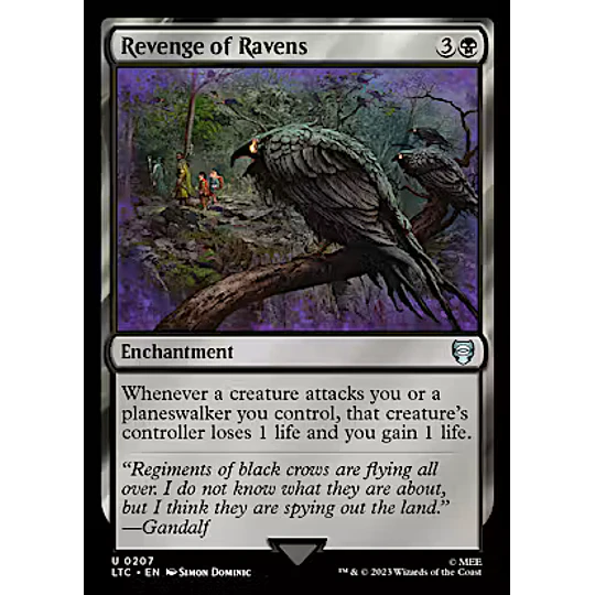 Revenge of Ravens - The Lord of the Rings: Tales of Middle-earth Commander Decks (español)