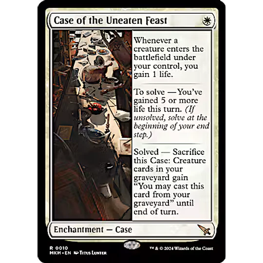 Case of the Uneaten Feast - Murders at Karlov Manor (inglés)