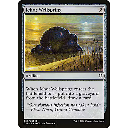 Ichor Wellspring - Commander 2016 (inglés)